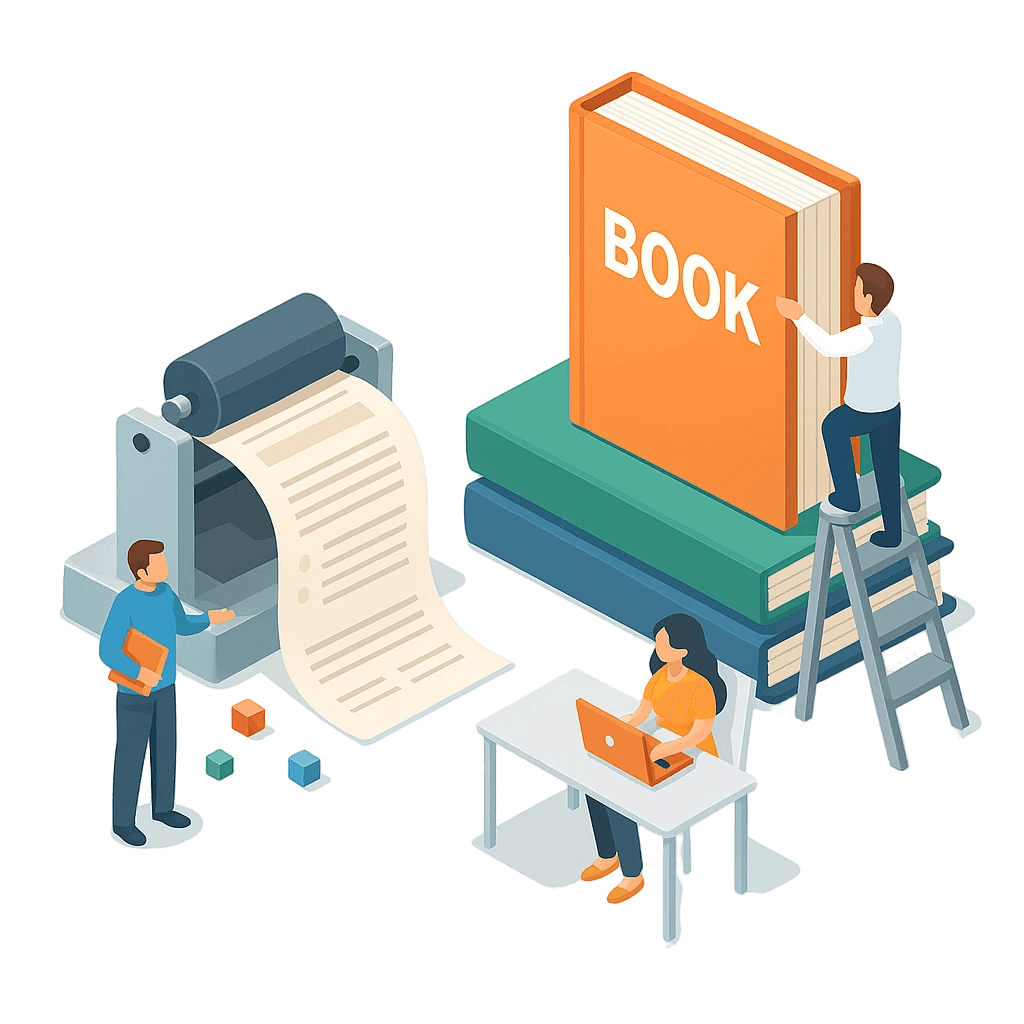 Paket Penerbitan Buku Standar hero character