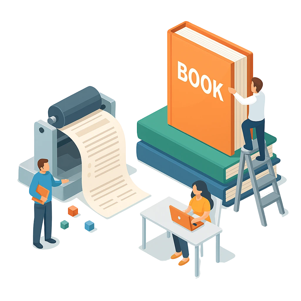 Paket Penerbitan Buku Hemat hero character